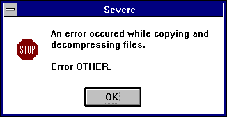 Stupid and funny error messages