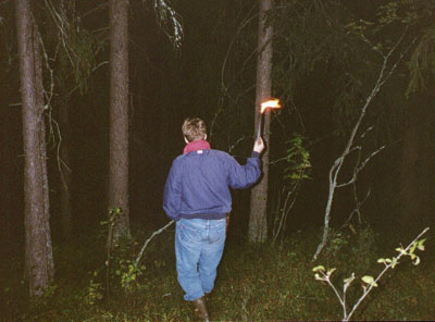 The reality as revealed by flash-light